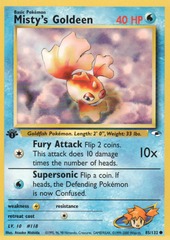Misty's Goldeen - 85/132 - Common - 1st Edition